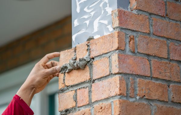Brick Pillar Repair in Ankeny