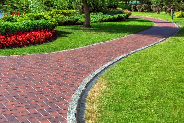 Brick Walkway Installation in Ankeny