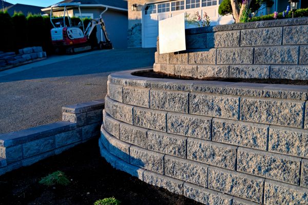 Stone Retaining Wall Repair in Ankeny