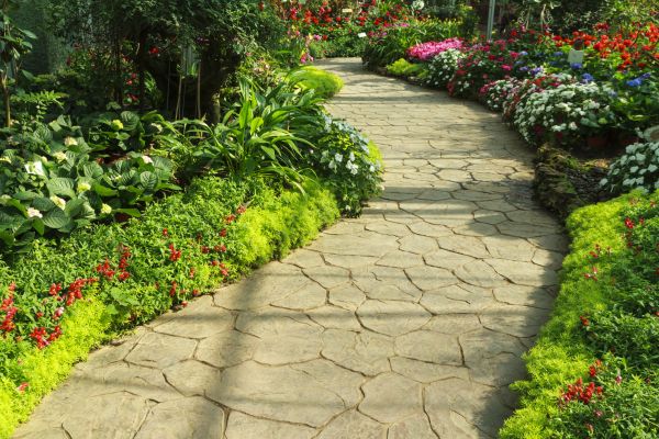 Stone Pathway Repair in Ankeny