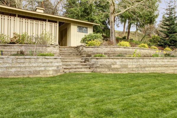 Retaining Wall Construction in Ankeny