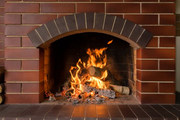 Brick Fireplace Installation in Ankeny