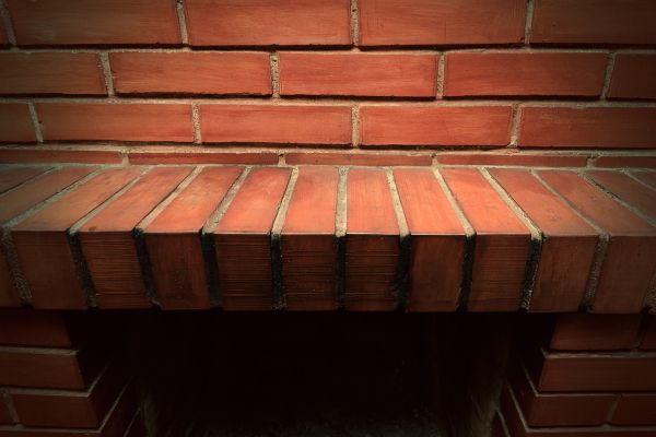 Brick Mantel Installation in Ankeny