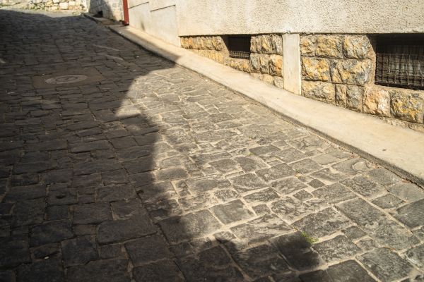 Stone Sidewalk Repair in Ankeny
